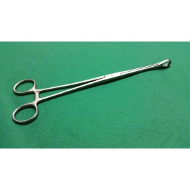 CYNAMED USA  O.R PREMIUM GRADE SPONG HOLDING FORCEPS 9.5'' STR SERRATED GYNO SURGICAL