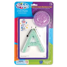 Educational Insights Playfoam Shape & Learn Alphabet Mini Set, Multicolor Small