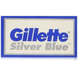 25 Silver Blue Double Edge Razor Blades Made in Russia by 7 O'clock