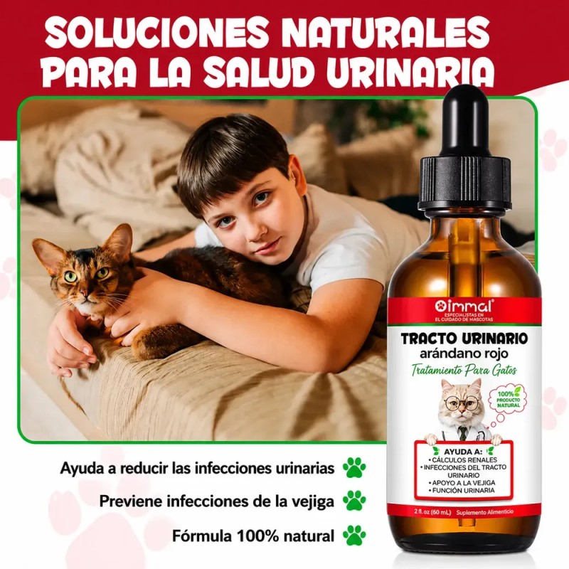 Suplemento Natural Preventivo De Infecciones Urinarias Gato