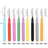 100PCS Interdental Brushes Between Teeth for Braces, Flossers Brush Cleaner