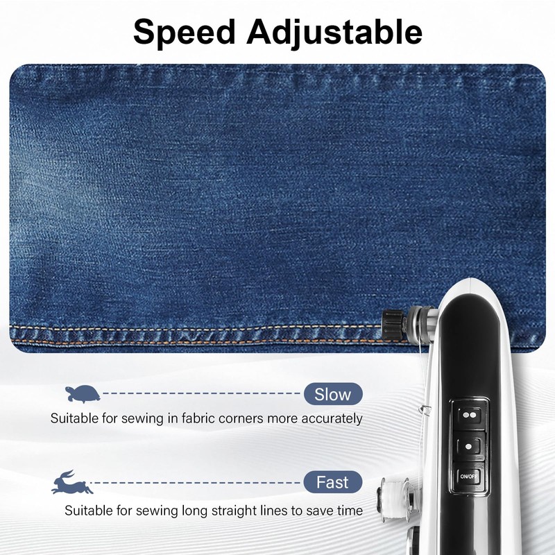 Mini Electric Hand Sewing Machine - Robofun S8 Portable Electric