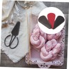 TOVINANNA Scissor Headgear 3pcs Scissor Covers Safety Bag for Scissors