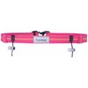 FuelBelt Reflective Race Number Belt, Maui Pink/Lagoon Green