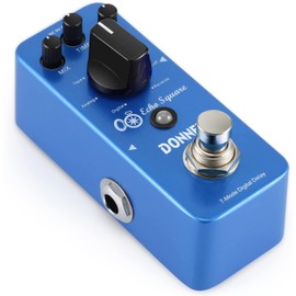 Donner Echo Square Delay Pedal - Digital 7-Modes Delay for Electric Guitar, Multi-Delay including Digital, Analog, Tape, Mod, Sweep, Lofi, Reverse - True Bypass