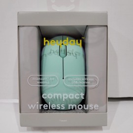 Heyday Compact Wireless Mouse New Bluetooth enabled - Spring Teal