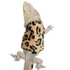 Anelekor Lizard Clothes with Leash for Real Lizard,Bearded Dragon Harness