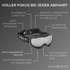 Black Crevice Adults 'Ski Goggles Black black/Silver Size:One Size