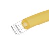 sourcing map Latex Tubing 2mm ID 4mm OD 5m Elastic
