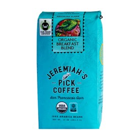 Organic Breakfast Blend - Whole Beans - 10oz, Caffeinated