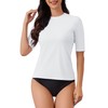 Bonneuitbebe - Camiseta de natación con protección solar UV UPF