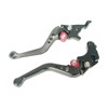 XIAMI Black CNC 6 Position Shorty Brake Clutch Lever for