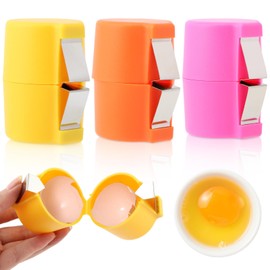 Egg Shell Opener, 3 Pack Egg Cracker Tool for Raw Eg-gs, Hard Boiled Eg-g Peeler Tool, Handheld Eggs Shell Breaker and Eg-gs Separator for Eg-gs Kitchen Gadgets Eg-g Cracker Tools