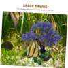 CORHAD 1 Pack Artificial Aquarium Plants Lifelike Freshwater Aquarium Decorations