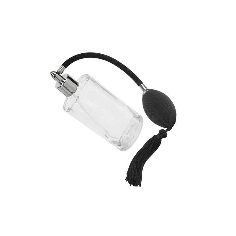 Fantasia Oval Glass, Nebulizzatore a pompetta, Argento/Nero, 100 ml