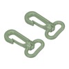 PATIKIL Plastic Swivel Carabiner Hook for Travel Sports Backpack Luggage