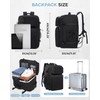 Vacuum Travel Backpack with Air Pump Carry on Flight Approved