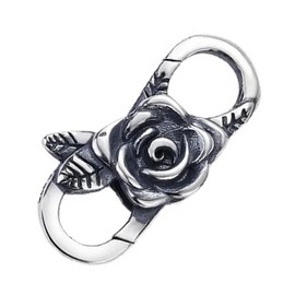 MY-BEAD Chain Clasp Silver 925 Double Jewellery Clasp Necklaces Necklace Bracelet DIY, Sterling Silver