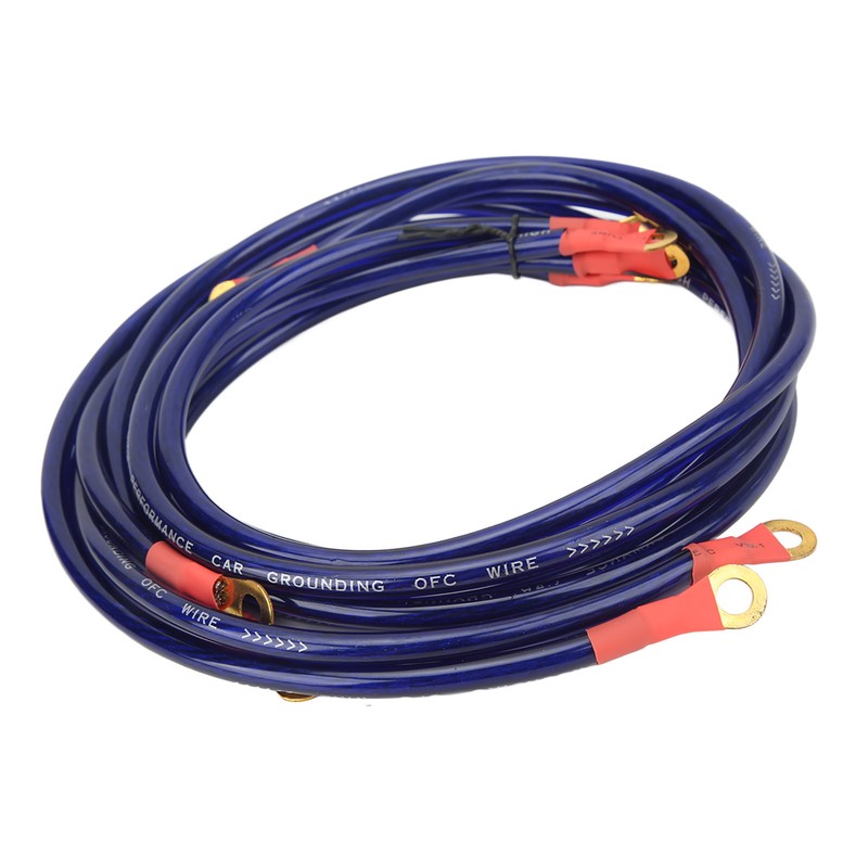 5pcs Pure Copper Battery Inverter Cable Flame Retardant Universal for