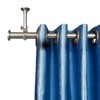 YunNephele Hanging Curtain Rod 36-56 inch Nickel Brushed,1 inch diameter