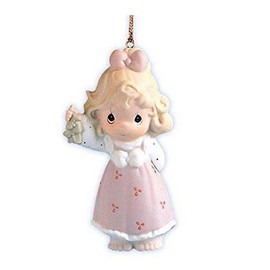 Precious Moments ornament 150126 MIB 1995 Joy from Head to Mistletoe