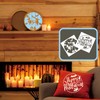 Lekabee 16 Pcs Halloween Stencils 8x8inch