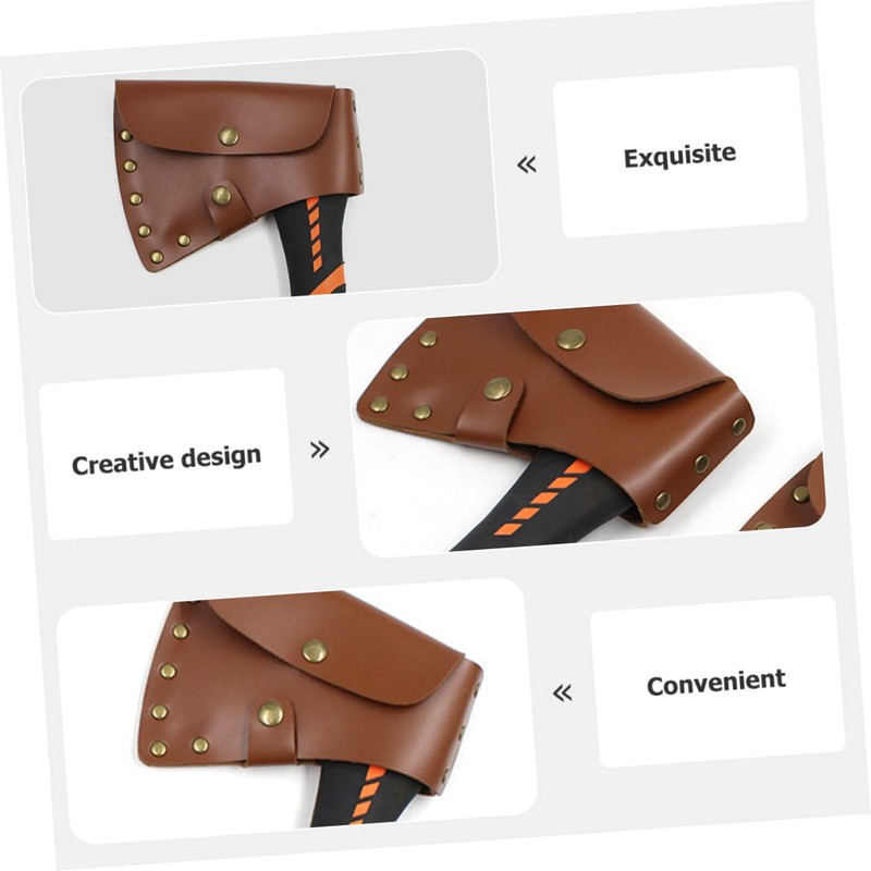 Operitacx Pack of 2 Axe Protection Log Camp Small Case