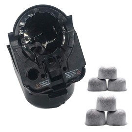Replacement Cup Holder Needle Assembly and 1pcs 119367 Reusable Coffee Filter,6pcs Replacement Charcoal Water Filters,compatible with all Keurig 2.0 Models coffee machine (8)