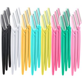 Boao Pack of 24 Eyebrow Razors Face Razors Women Eyebrow Razors for Face and Body Eyebrows Women