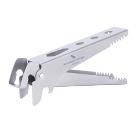 Boundless Voyage Titanium Hot Plate Grippers Pot Clamp Lightweight Camping Pot Gripper Potholder Anti-Burn Anti-Slip Camping Cooking A-Ti1015T