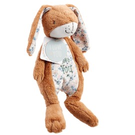 Rainbow Designs New Large Nutbrown Hare Toy Rabbit - Adorable Soft Bunny Teddy from Classic Children's Book Guess How Much I Love You, Plush Velvet Ears, Embroidered 'I Love You' Motif