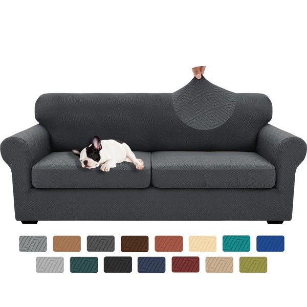 XINEAGE 2025 New 3 Pieces Couch Covers for 2 Extra