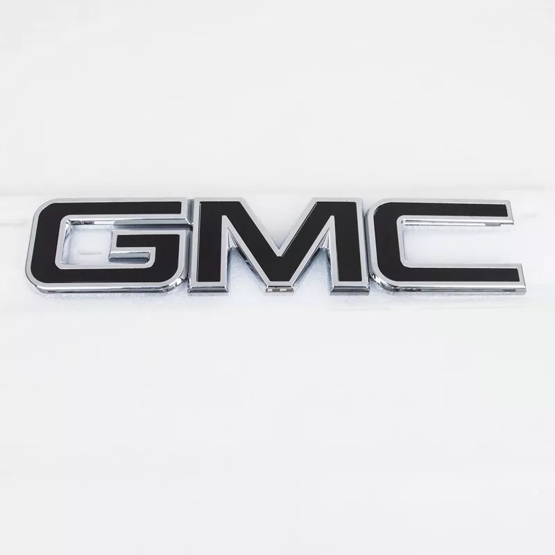 AutoTattoo 14-19 GMC Sierra Tailgate Letter Logo Emblem Adhesive Nameplate