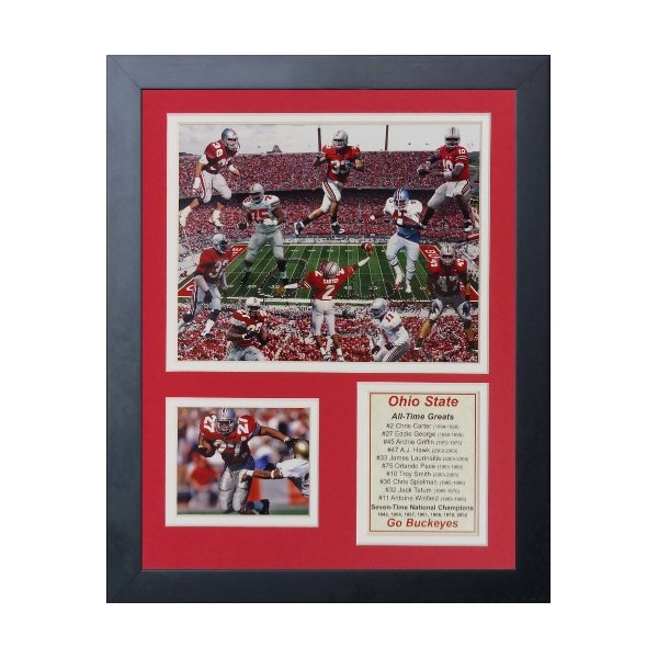 Legends Never Die NCAA All-Time Greats Framed Photo Collage