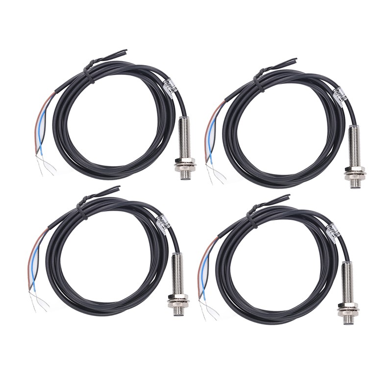 4 Set Proximity Switch 8mm Dia Inductive Proximity Sensor Switch