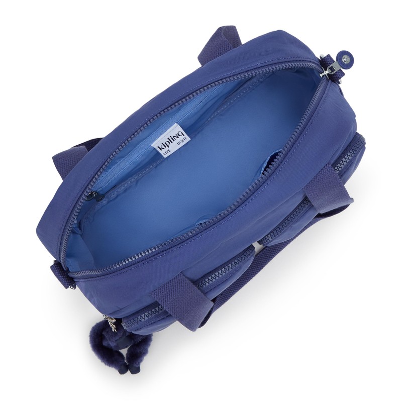Kipling COOL DEFEA Mittelgroße Schultertasche, Blue (Blau)