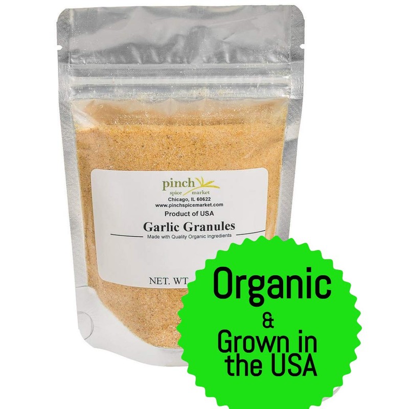 California Grown-Organic-Garlic Granules (8)
