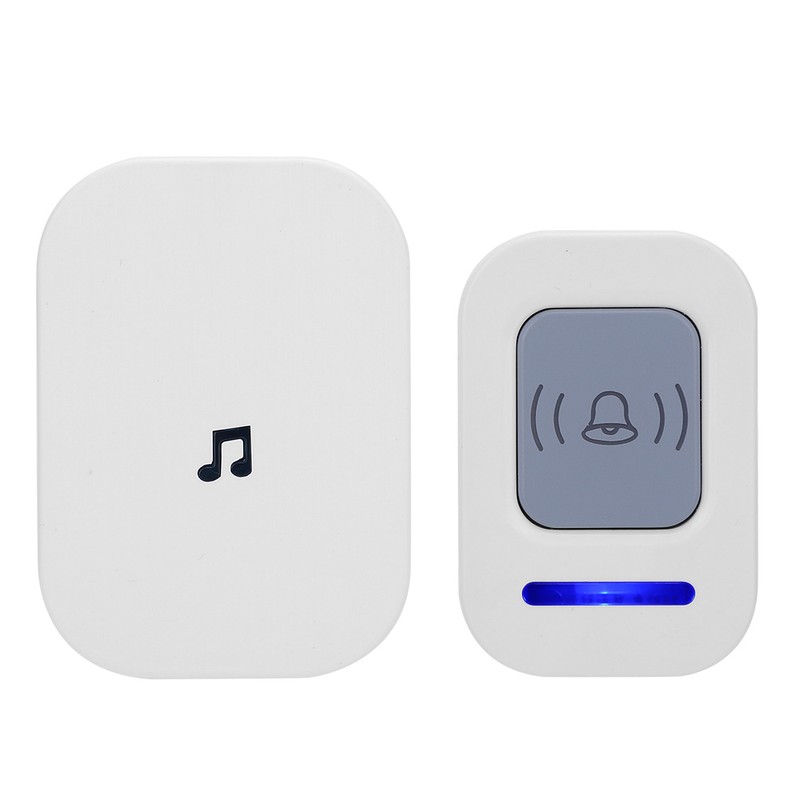 Wireless Intelligent Doorbell Remote 918.6ft Range Waterproof Door Chimes