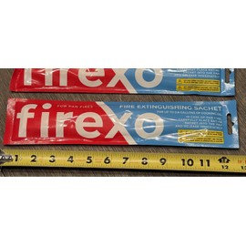 Firexo 5 Pack Firexo Cooking Pan Fire Extinguisher Sachets - Fire Blanket Alternative