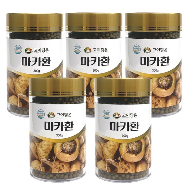 [On Sale] Goydam Eun Maca Pills 300gX5 Bottles/Health Pills/Peruvian Maca/Nutrients