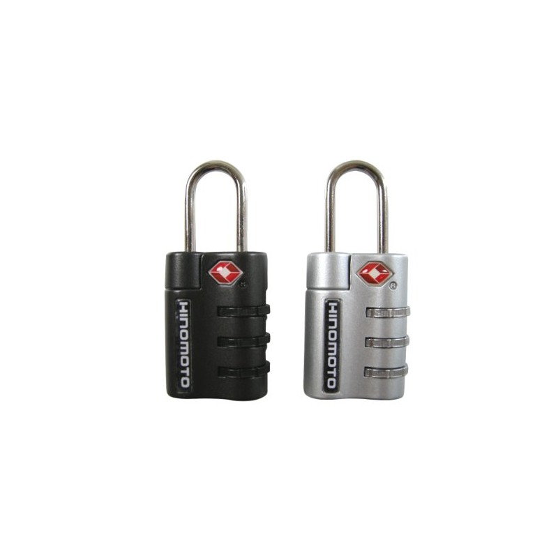 TSA Combination Padlock Black 222604