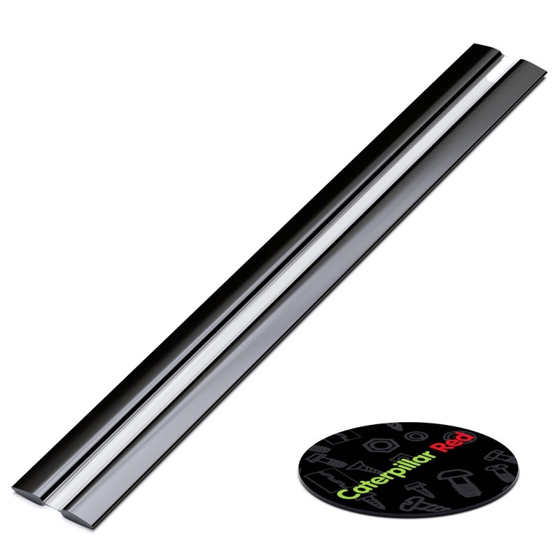 Caterpillar Red 3 x 300mm, Black, (12 inches), Low Profile