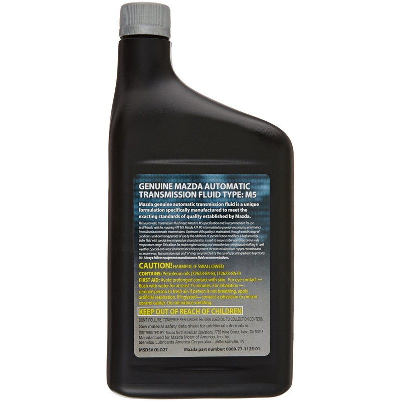 Genuine Mazda 0000-77-112E-01 Transmission Fluid