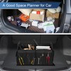 Femuar Car Trunk Organizer, Trunk Storage Organizer with 72L Large