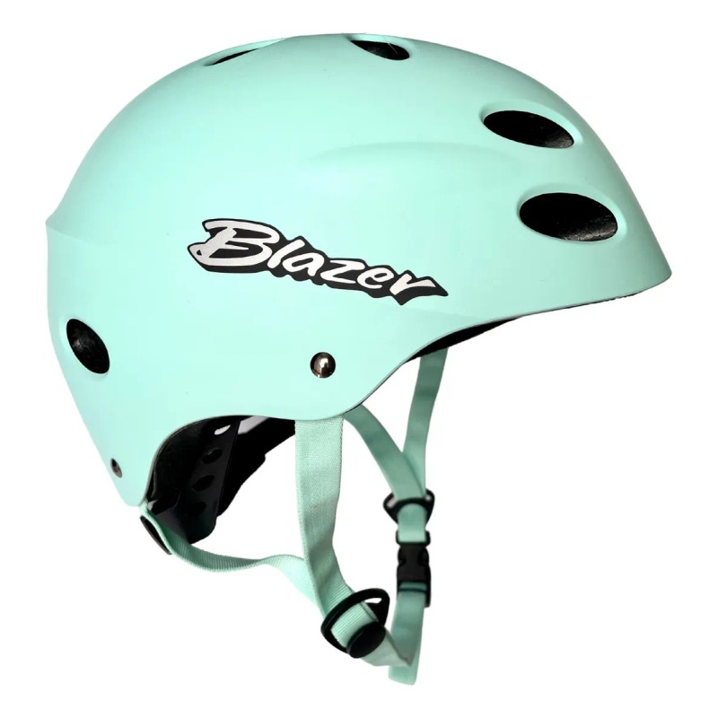 Kit De Casco+protecciones Profesionales Blazer 7 Piezas