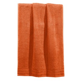 Erwin Müller Heidelberg Hand Towel, 100% Cotton, Orange, 50 x 100 cm – Absorbent, Quick-Drying, Compact, Lightweight Quality – Ideal for Sports, Beach, Travel (Other Colours)