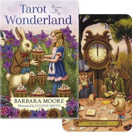 Tarot Cards, 78 Cards, Rider Edition, Tarot Divination, Tarot in Wonderland, Japanese Instruction Manual Included (English Language Not Guaranteed)