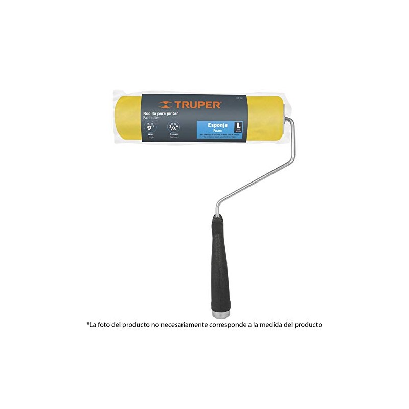 Rodillo Para Pintar Felpa 9x3/4' Semi Rugosa Truper