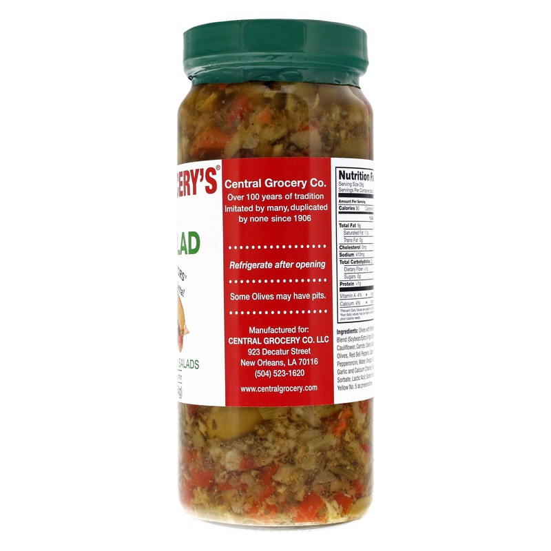 Central Grocery Olive Salad - 16 oz (Pack of 1)