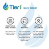 Tier1 Undersink Water Filter Replacement for GE FQSVF, GXSV65, GNSV70,